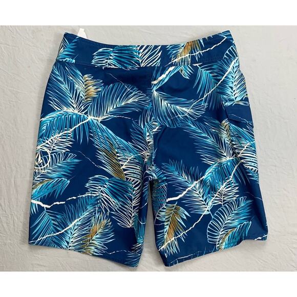 Volcom Men's Manic 2 Floral Print Quick Dry Board Shorts. Blue Floral, Men's 29. - Picture 4 of 5